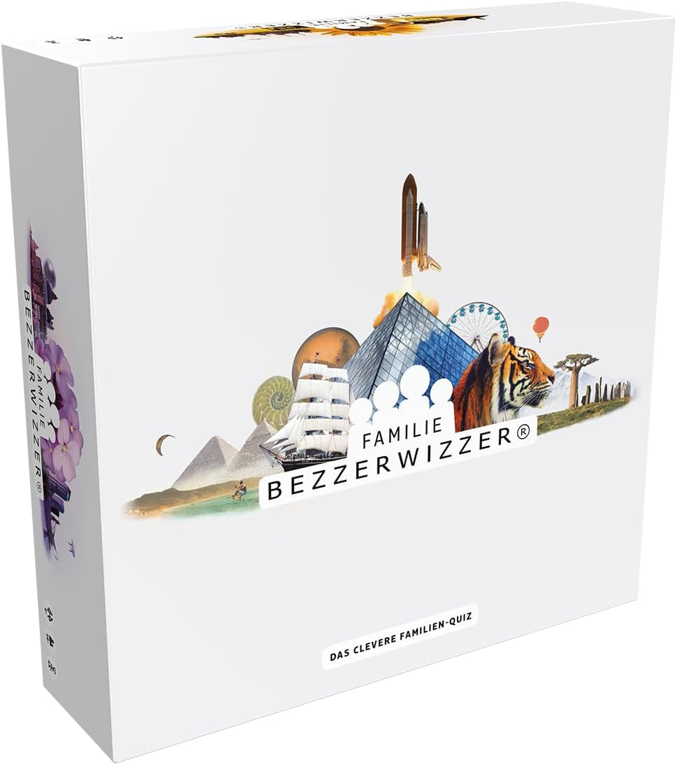 Bezzerwizzer Studio, BEZZERWIZZER Family, gra towarzyska, gra quizowa, 2+ graczy, wiek 10+, 45 minut, niemiecki