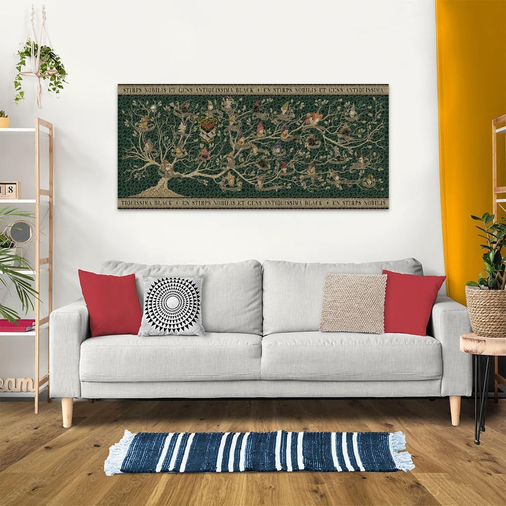 Ravensburger Puzzle 17299 - Drzewo genealogiczne - Panoramiczne puzzle Harry Potter 2000 elementów dla dorosłych i dzieci od 14 lat Puzzle Naty Shop