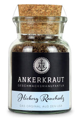 Ankerkraut Hickory Rauchsalz, echtes Rauchsalz aus den USA, 75 g im Korkenglas