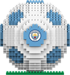 FOCO Offizielles Lizenzprodukt Manchester City FC BRXLZ 3D-Fußball-Konstruktionsspielzeug Modell In alternatywny Teamfarbe