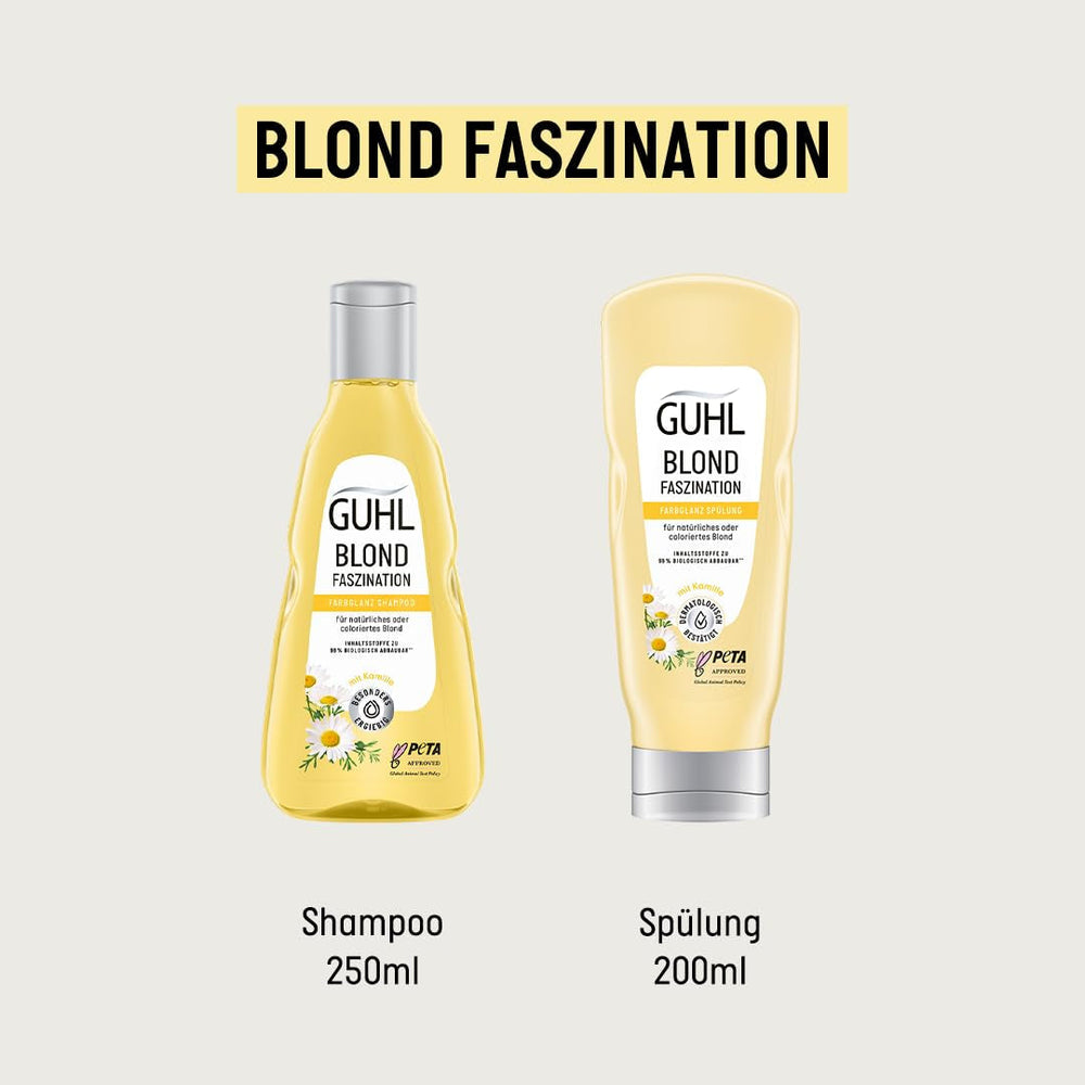 Szampon Guhl Blond Fascination, rodzaj włosów: blond, rozjaśniany Guhl pod prysznic i do kąpieli
