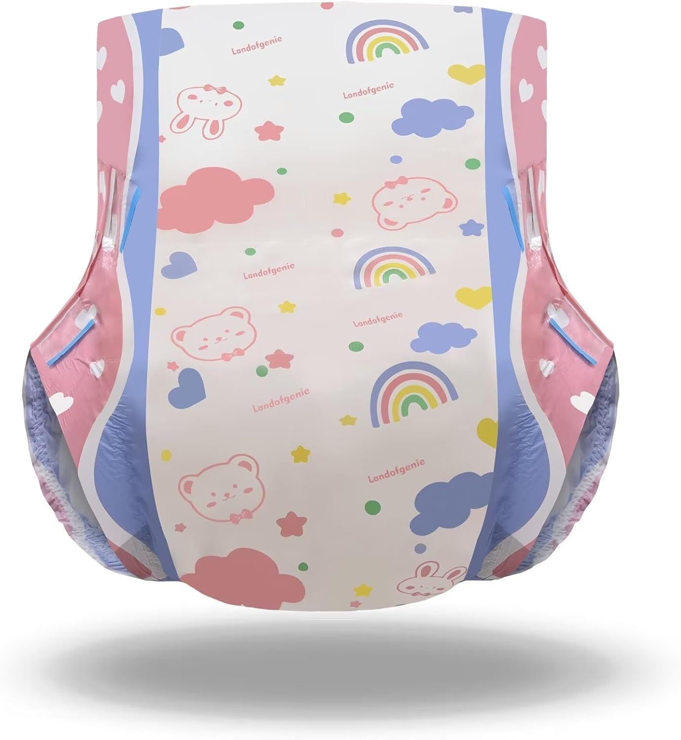 Landofgenie Wsuwane pieluchy dla dorosłych na noc, 10 sztuk