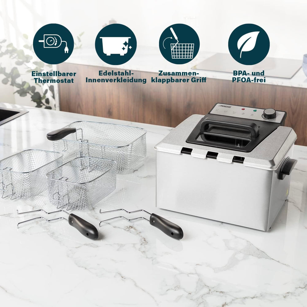 Frytkownica Princess, różne rozmiary Sprzęt AGD Naty Shop