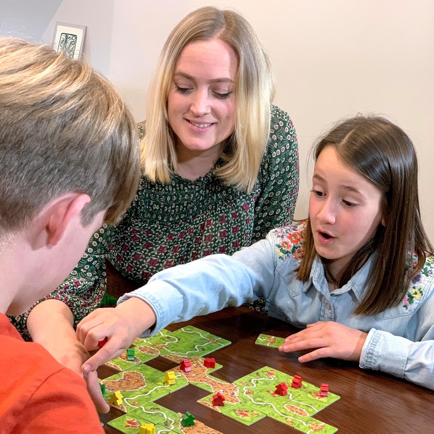 Hans im Glück, UNbox Now, Carcassonne V3.0, gra podstawowa, gra rodzinna, gra roku 2001, 2-5 graczy, wiek 7+, 35 minut gry, niemiecki