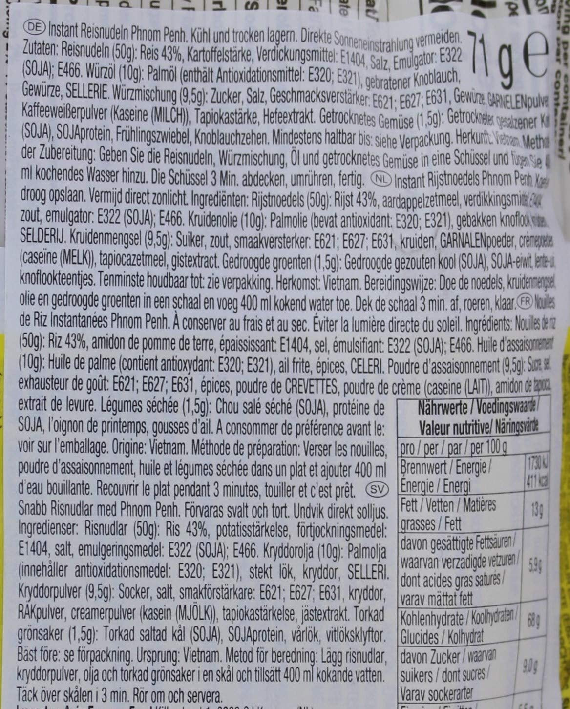 ACECOOK - OR Nam Vang błyskawiczny makaron ryżowy - opakowanie zbiorcze (24 x 71 g)