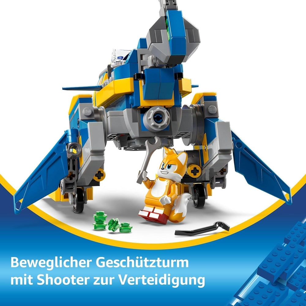 LEGO Sonic the Hedgehog Cyclone kontra. Metal Sonic — kolekcjonerska zabawka Mechy z 2 minifigurkami z gier wideo — pomysł na prezent dla chłopców i dziewcząt od 8. roku życia oraz nastoletnich fanów gier 77002 Zestawy do budowania Besuche den LEGO-Store
