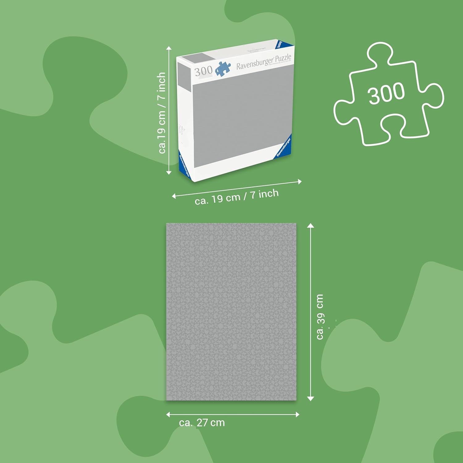 Ravensburger Puzzle 12001479 - Kreidefelsen Auf Rügen - 300 piese puzzle jigsaw Germania Colecție pentru adulți cu vârsta peste 14 ani Puzzle Naty Shop