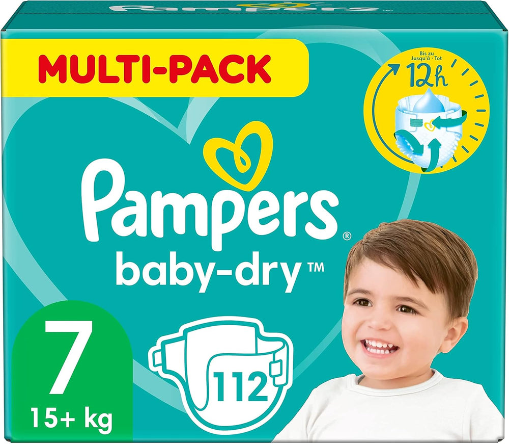 Pieluszki Pampers 81657566 Spodnie Baby-Dry, białe