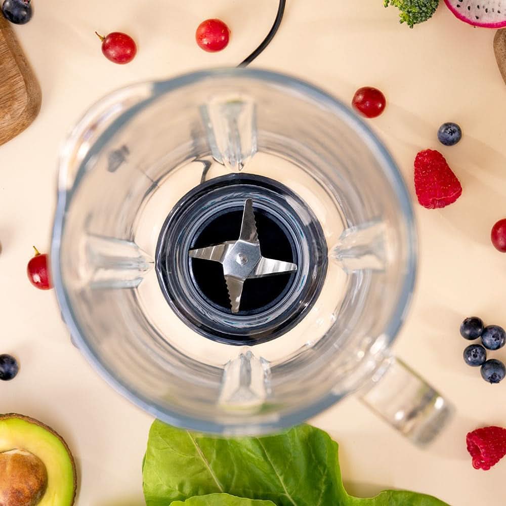 Mikser stojący Cecotec Retro Power Czarny Tytan Retrozielony. 1200 W Maximale Leistung, 2 Geschwindigkeiten, 4-Klingen-Messer Mit Schwarzer Titanbeschichtung Und 1,5L Krug, Vintage-Design w Grün Kitchen Naty Shop