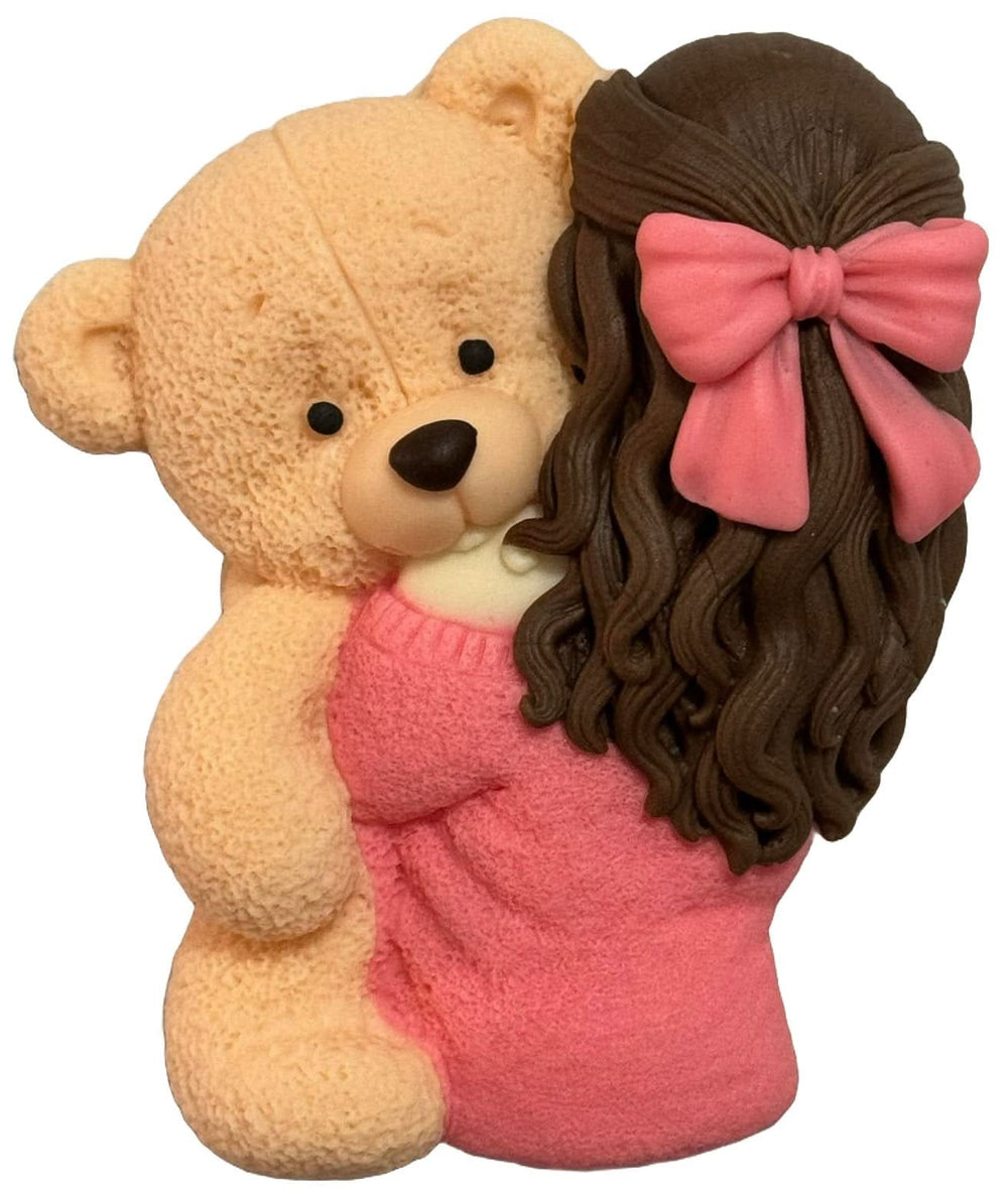 Decoratiune comestibila din zahar, Beautiful Lady Decoratiuni din Pasta de Zahar Nati Shop