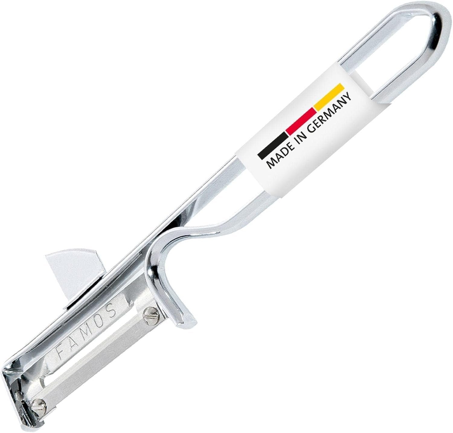 Obieraczka Westmark 106122E1, ostrze ze stali chromowanej, obieraczka ze stali nierdzewnej Naty Shop Famos, 1 Stück