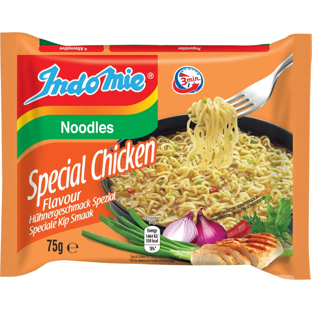 INDOMIE - Makaron błyskawiczny Mi Goreng - Opakowanie zbiorcze (40 x 80g)