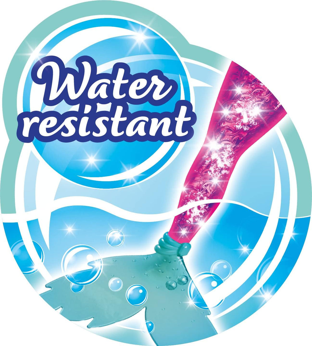 Simba 105733656 - Păpușa Steffi Love Sirena Sclipitoare (39 cm) - sirenă strălucitoare cu schimbare de culoare curcubeu luminos, jucărie rezistentă la apă pentru copii cu vârsta de 3 ani și peste