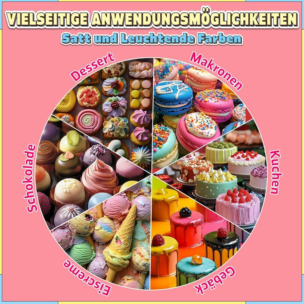 Colorant alimentar - Gikikoko 200ml colorant alimentar lichid, foarte concentrat, colorant alimentar pentru copt, macaroane, prăjituri, jeleu, fondant, prăjituri, slime DIY (violet)