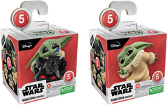 Star Wars Hasbro the Bounty Collection Series 5, figuri Grogu 2-pack, joc cu cască, joc peek-a-boo, jucărie pentru copii cu vârsta de peste 4 ani, 5.5 cm, Multi, F5941 Action figures Naty Shop