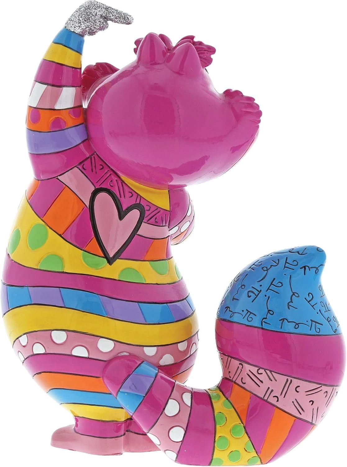 Disney Britto Collection Cheshire Cat Figurină, colorată Statuete si sculpturi Naty Shop