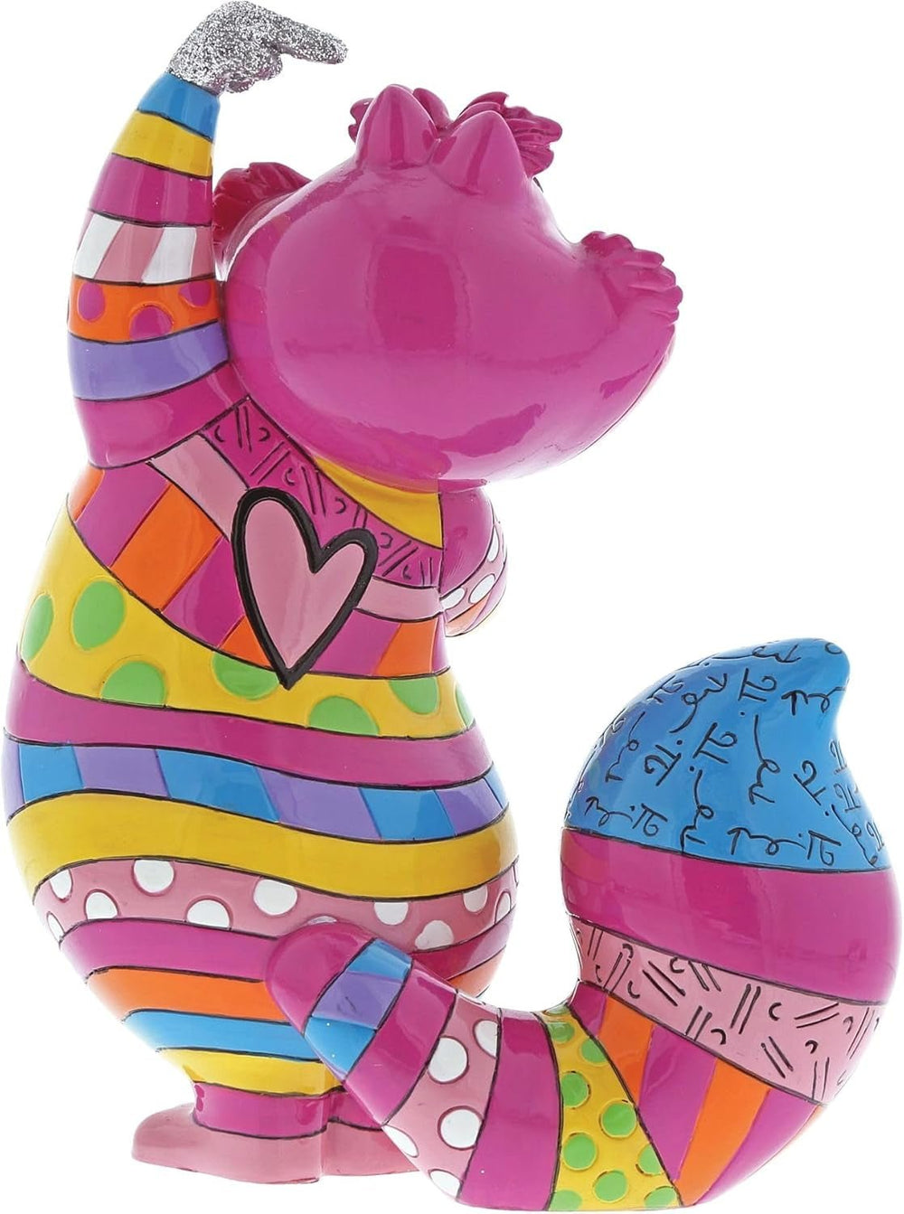 Disney Britto Collection Cheshire Cat Figurină, colorată Statuete si sculpturi Naty Shop