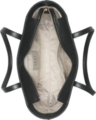 DKNY Femeii Bryant mediu din piele Tote sac Tote sac, negru / aur Genti Femei Naty Shop