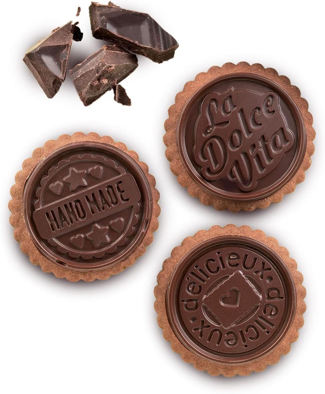 Silikomart 22.165.77.0165 CKC05 COOKIE DOLCE VITA SLIM Kuchnia Naty Shop