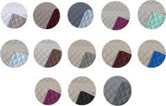Estoralis | AVA | Plapumă Reversibilă | Pentru Toate Anotimpurile | Culoare - Gri/Antracit | Pentru pat de 105 Cm. (200 X 270 Cm. Ancho X Alto) | Cuvertură cu matlasare Plapumi si pilote Naty Shop