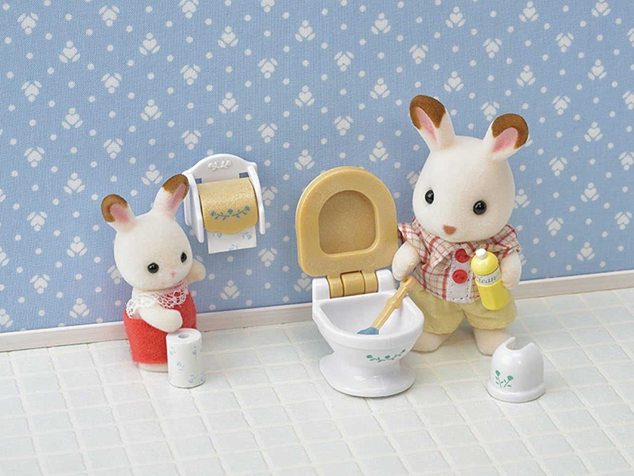 Sylvanian Families 5286 Baie în stil rustic - Mobilier pentru casă de păpuși