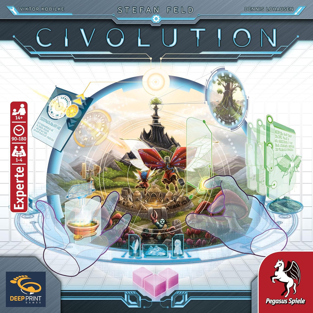 Pegasus Games 57822G Civolution (gry z głębokim nadrukiem), wielokolorowe