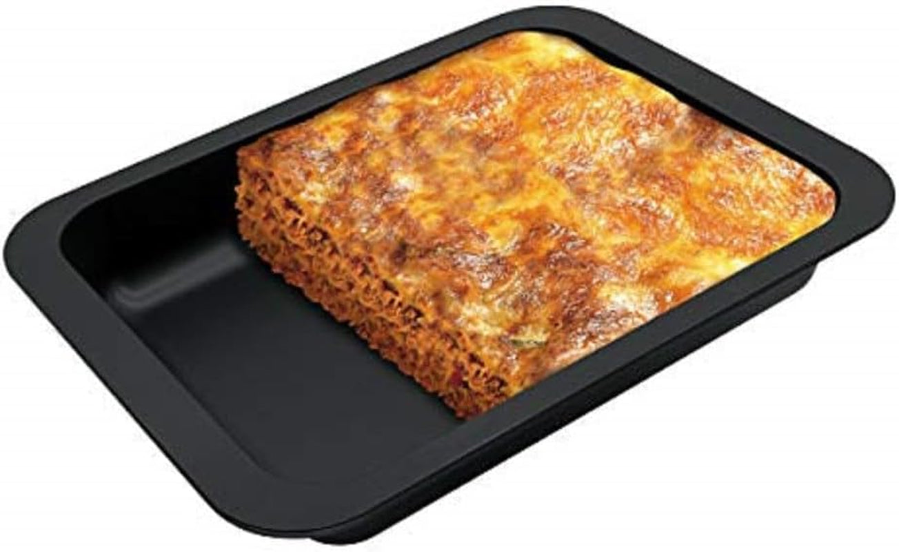 Zenker 7502 Lasagne- Und Auflaufform 32,5 X 25 Cm, ​​​​Kraje specjalne, Schwarz Formy i blachy do pieczenia Naty Shop