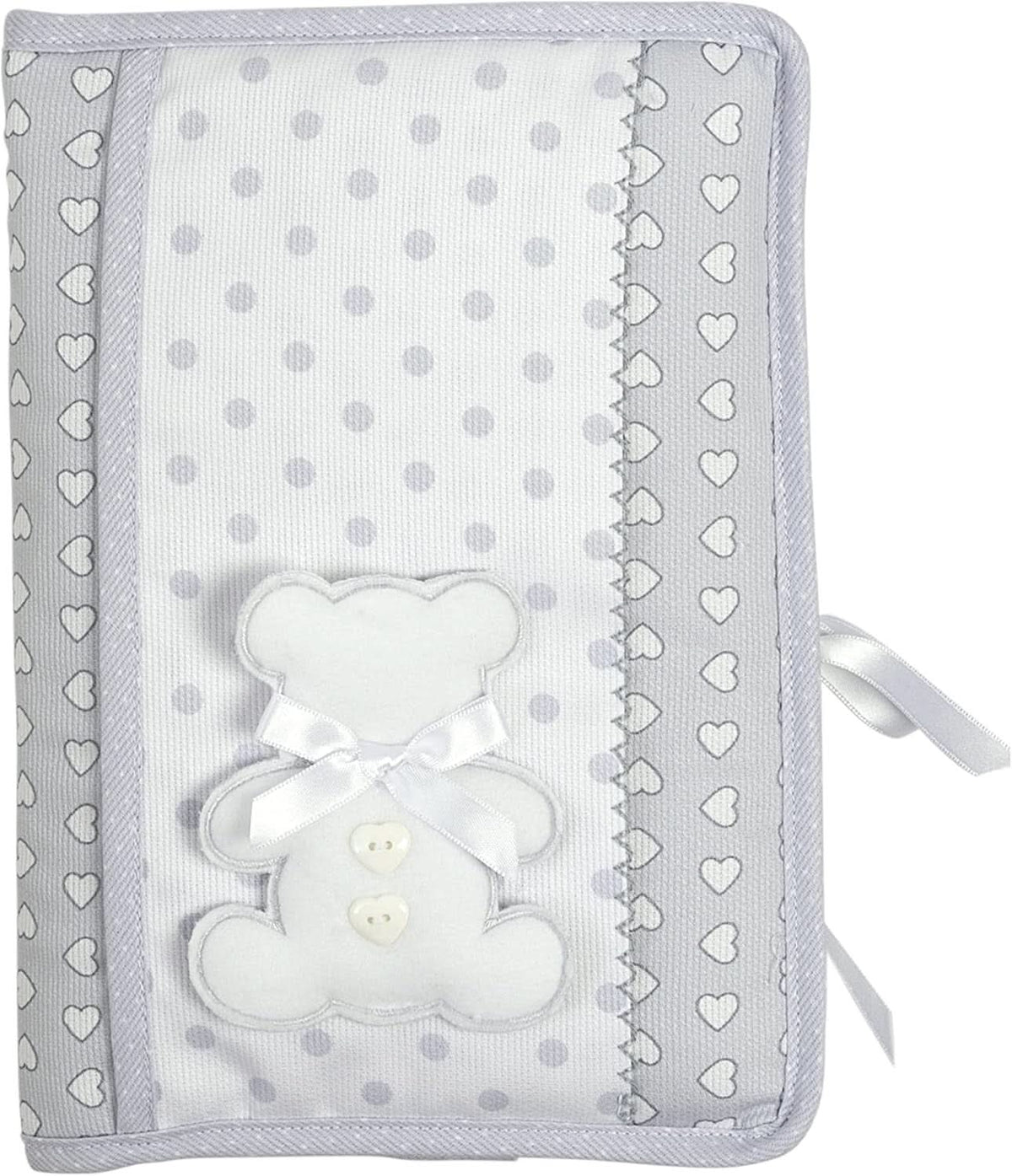 Torba na pieluchy i chusteczki, organizer na pieluchy i chusteczki, 100% Made in Italy, kolor szary Chusteczki nawilżane dla niemowląt Naty Shop