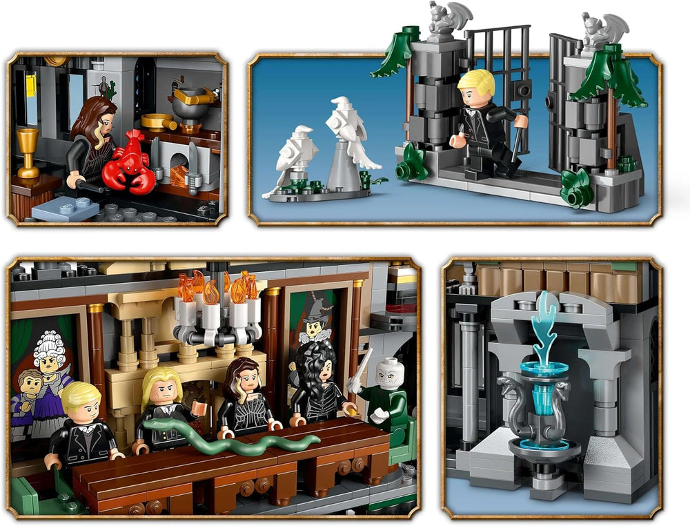 LEGO Harry Potter Malfoy Family Country Estate, fantastyczna zabawka do kolekcjonowania i eksponowania, prezent dla chłopców, dziewcząt i fanów świata czarodziejów, pomysł na prezent z 9 minifigurkami 76453 Zestawy do budowania Besuche den LEGO-Store