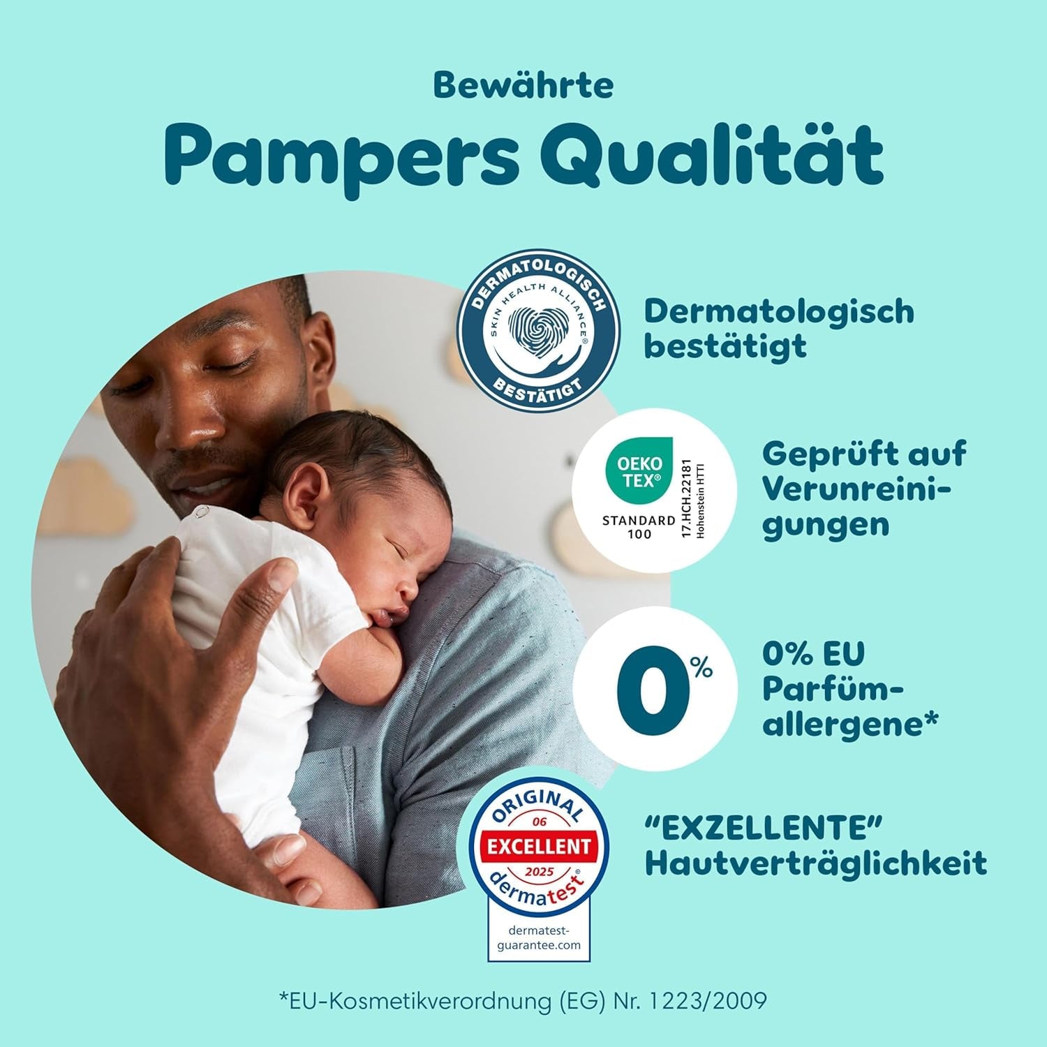 Pampers Premium Protection Rozmiar 6, 144 pieluszki, 13 kg-18 kg, nasza nr 1 ochrona skóry i wycieki