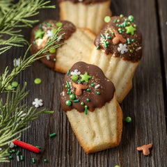 Super Streusel Hohoho, posypka o tematyce świątecznej, 90 gramów Sprinkles Naty Shop