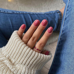 Lakier UV do paznokci Semilac Hybrid 400 Rusty Red 7ml, kolekcja Tastes of Fall