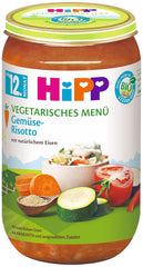 Organiczne menu Hipp z 12-miesięcznego risotto warzywnego, opakowanie 6 sztuk Matka i Dziecko Naty Shop Domyślny tytuł