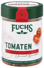 Fuchs Gewürze - Tomaten Flocken - Gewürz für Ofenfeta oder tomatigen Geschmack in Saucen - naturalne składniki - 40 g w wiederverwendbarer, recyclebarer Dawka