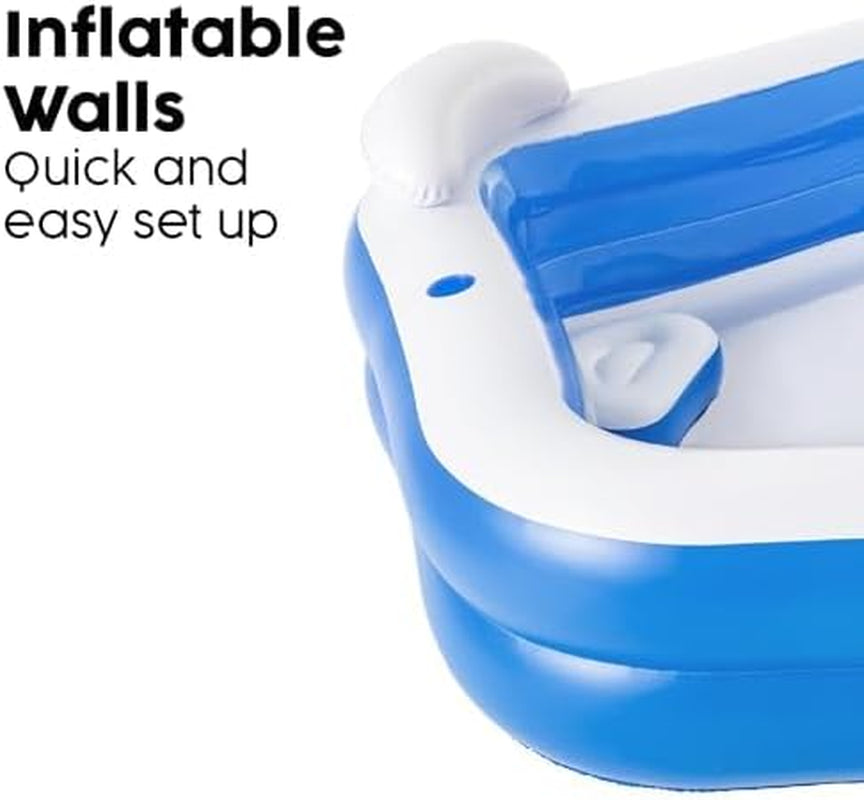 Piscină de familie Bestway, 213 x 206 x 69 cm, Culoare