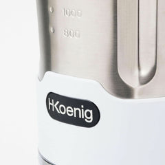 H.KOENIG MXC36 Suppenzubereiter/Mikser/Kruszarka do lodu/Koch- Und Mixfunktion/Bis 1.7 L/Bis 900 W/Edelstahlgehäuse / Sklep dla matki i dziecka Naty
