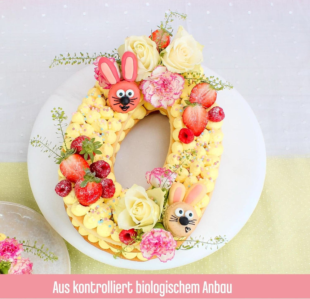 DECOCINO Organic Sprinkle Pearls - 60 gramów - Organiczna posypka dekstrozowa Sprinkles Naty Shop