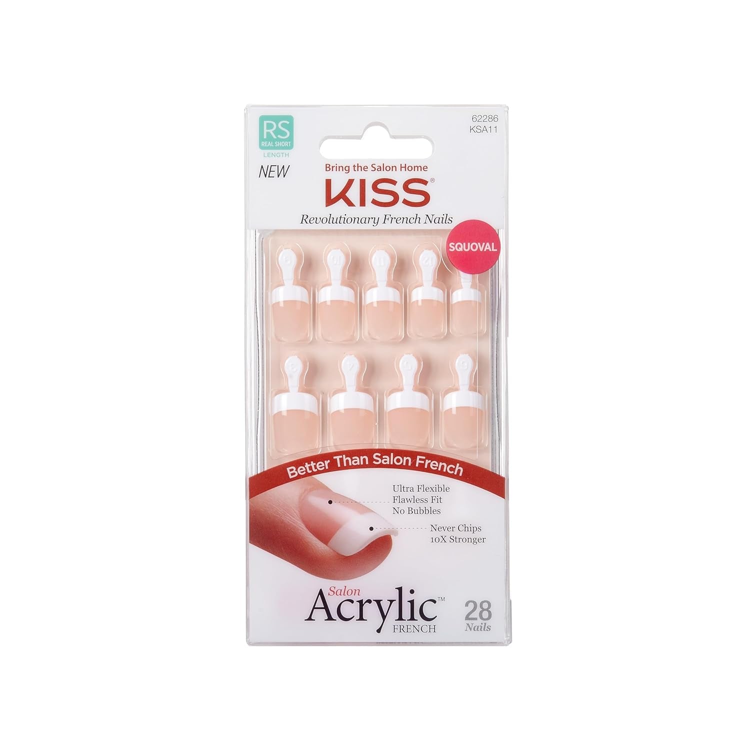 Kit de vopsea acrilică KISS Salon FN