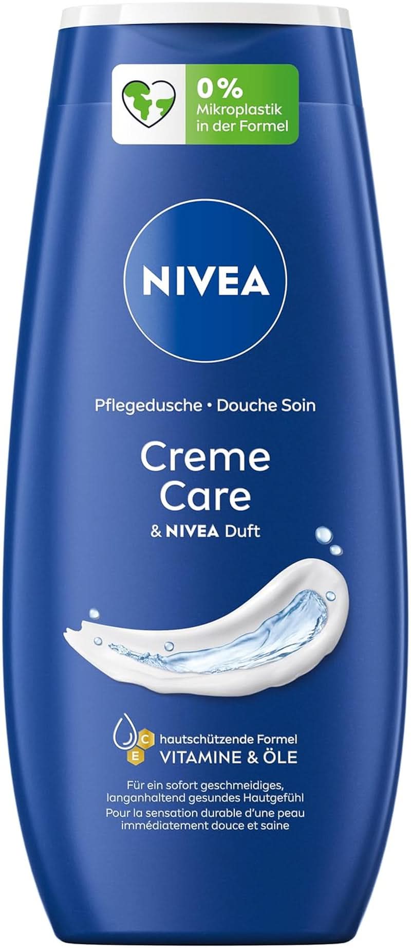 NIVEA Creme Care, żel pod prysznic z witaminami i olejkami eterycznymi, 250 ml Prysznic i kąpiel Naty Shop