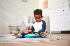 Simba 104010016 - Telefon colorat ABC, jucărie pentru copii, afișaj cu imagini rotative, melodie, telefon de joacă, telefon de învățare, cu sunete diferite, 20cm, abilități motorii, pentru copii mici, de la 6 luni Jucarii Bebe Naty Shop