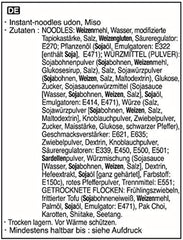 Makaron błyskawiczny Allgroo Udon - Miso, zupa Udon, pikantny, aromatyczny, szybki w przygotowaniu - zawiera 3 porcje - 1 x 690 g