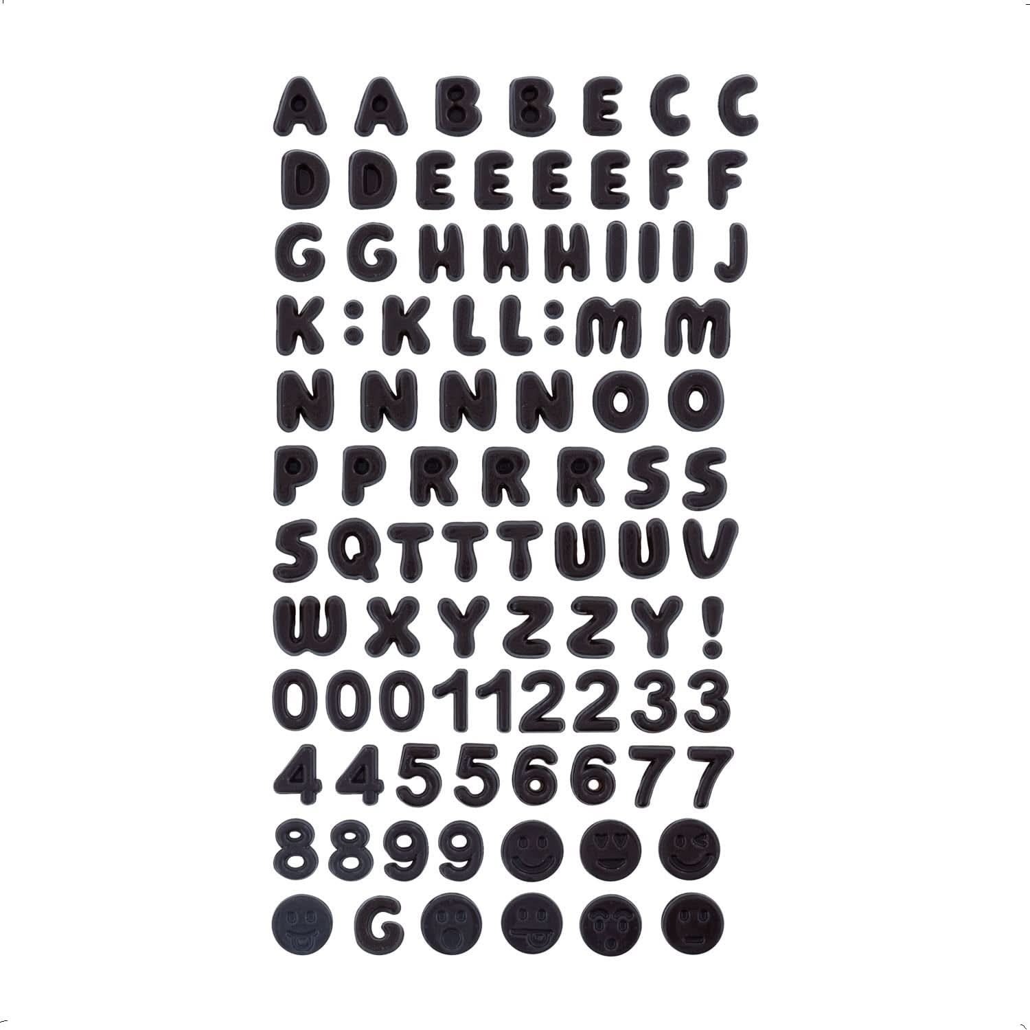 Günthart Backdecor, 90 kawałków czekoladowych liter, alfabetu i cyfr w delikatnej ciemnej czekoladzie, 47 gramów Naty Shop