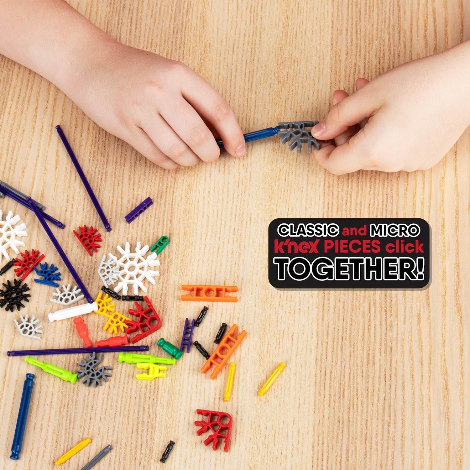 K'NEX 12418 Fantasie Ultimativer Baukasten mit 35 Modellen, Lernspielzeug für Jungen und Mädchen, 480-teiliges MINT-Lernset, Bauspielzeug für Kinder, Konstruktionsspielzeug ab 7 Jahren