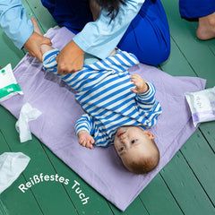 Naïf - Chusteczki nawilżane bez plastiku - 162 sztuki (3 opakowania po 54 chusteczki w każdym) - dla niemowląt i dzieci - do ust, ciała, twarzy - z aloesem i bambusem - 0% substancji zapachowych i alkoholu