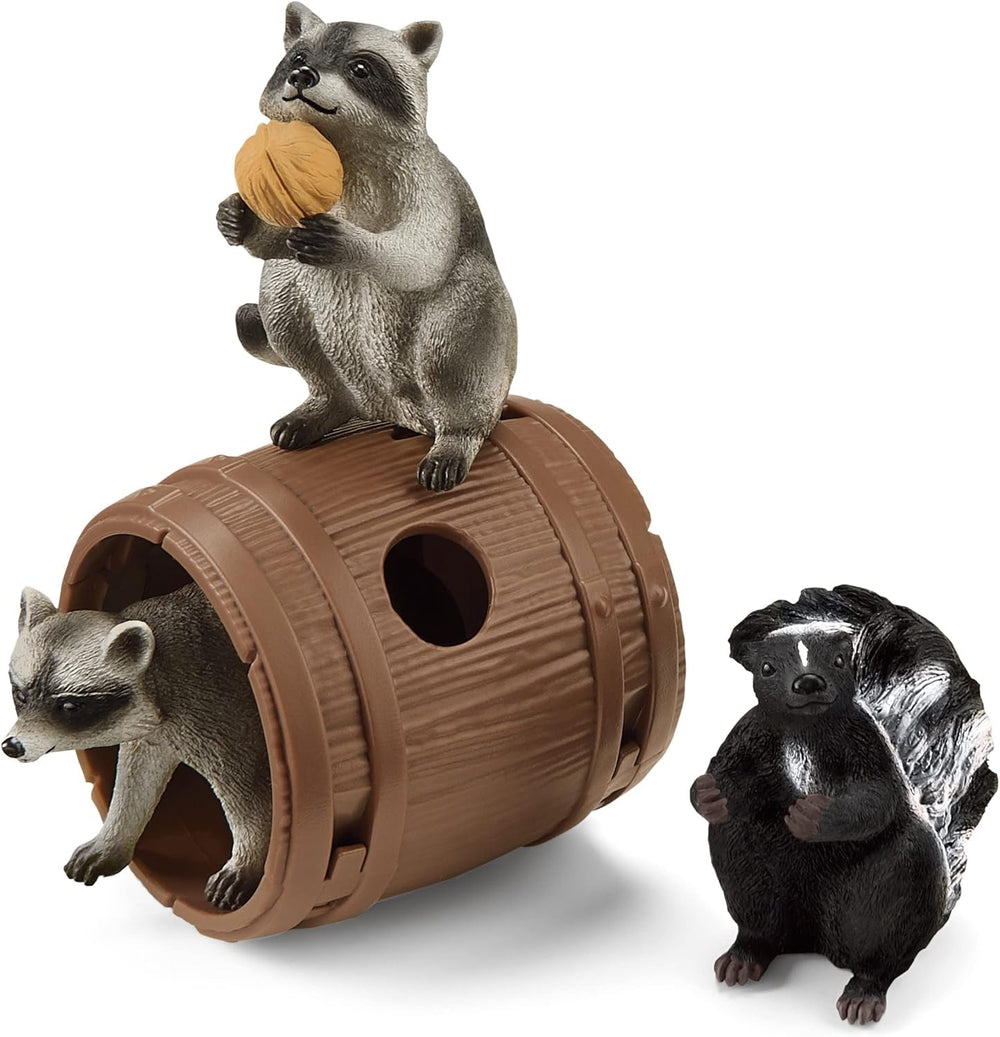 Schleich 42532 Fun around the nut , De la 3 ani, WILD LIFE - Set de joacă, 6 piese Action figures Naty Shop