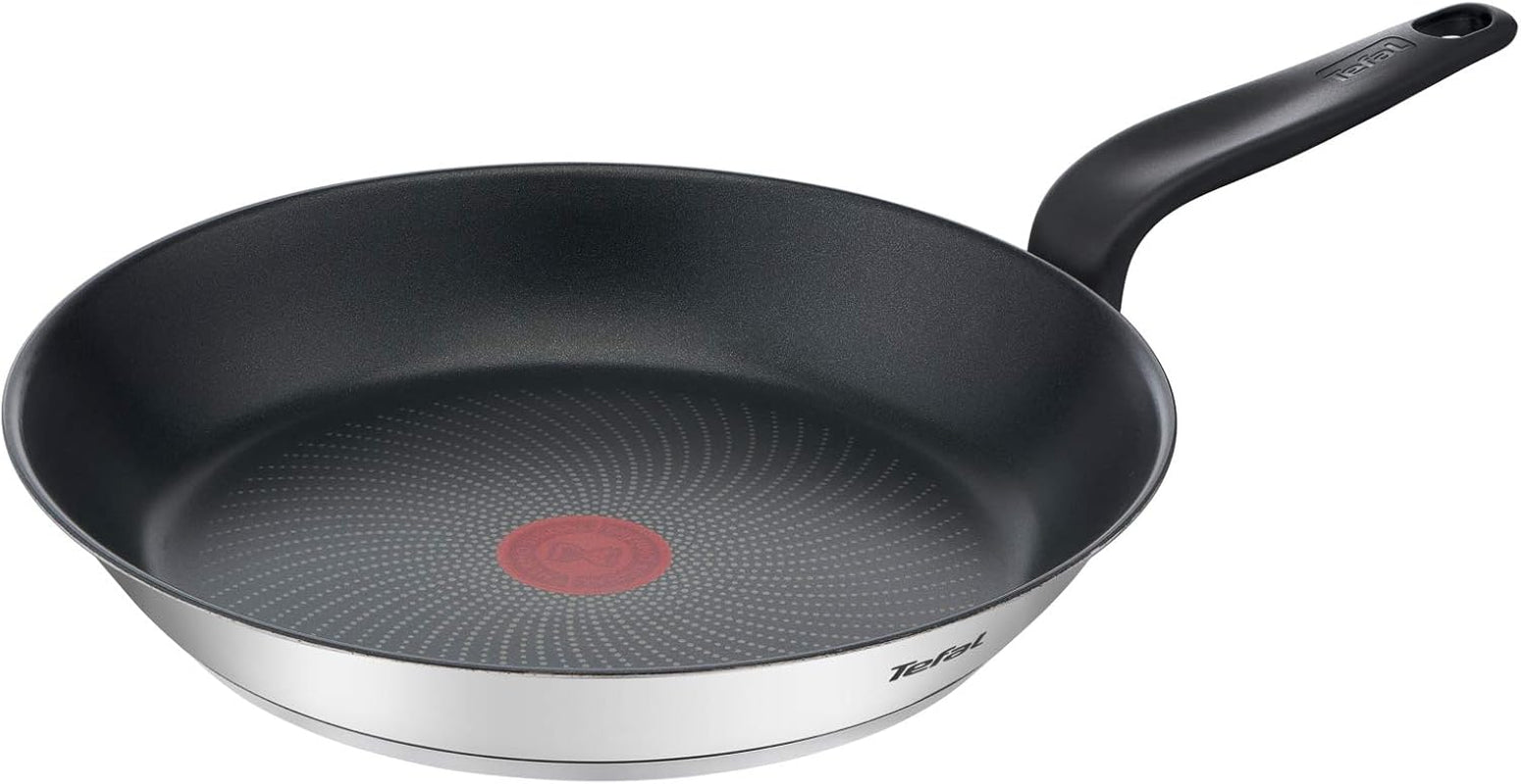 Tefal Patelnia główna 20 cm, stal nierdzewna Z powłoką nieprzywierającą Naty Shop Garnki i patelnie