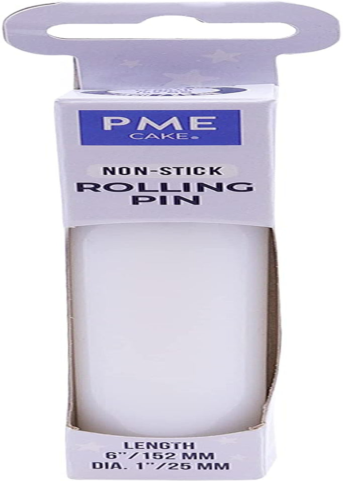 PP85 Antihaftbeschichteter Polietylen-Ausrollstab 15 cm, Kunststoff, biały, cm, 21,08 x 6,06 x 2,08 cm, 1 Einheiten