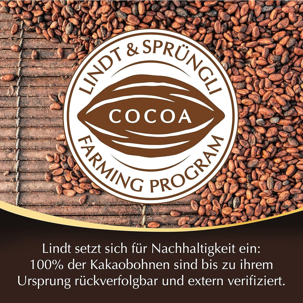 Ciocolată Lindt LINDOR bile de ciocolată neagră, 400 grame Bomboane de Ciocolata Naty Shop