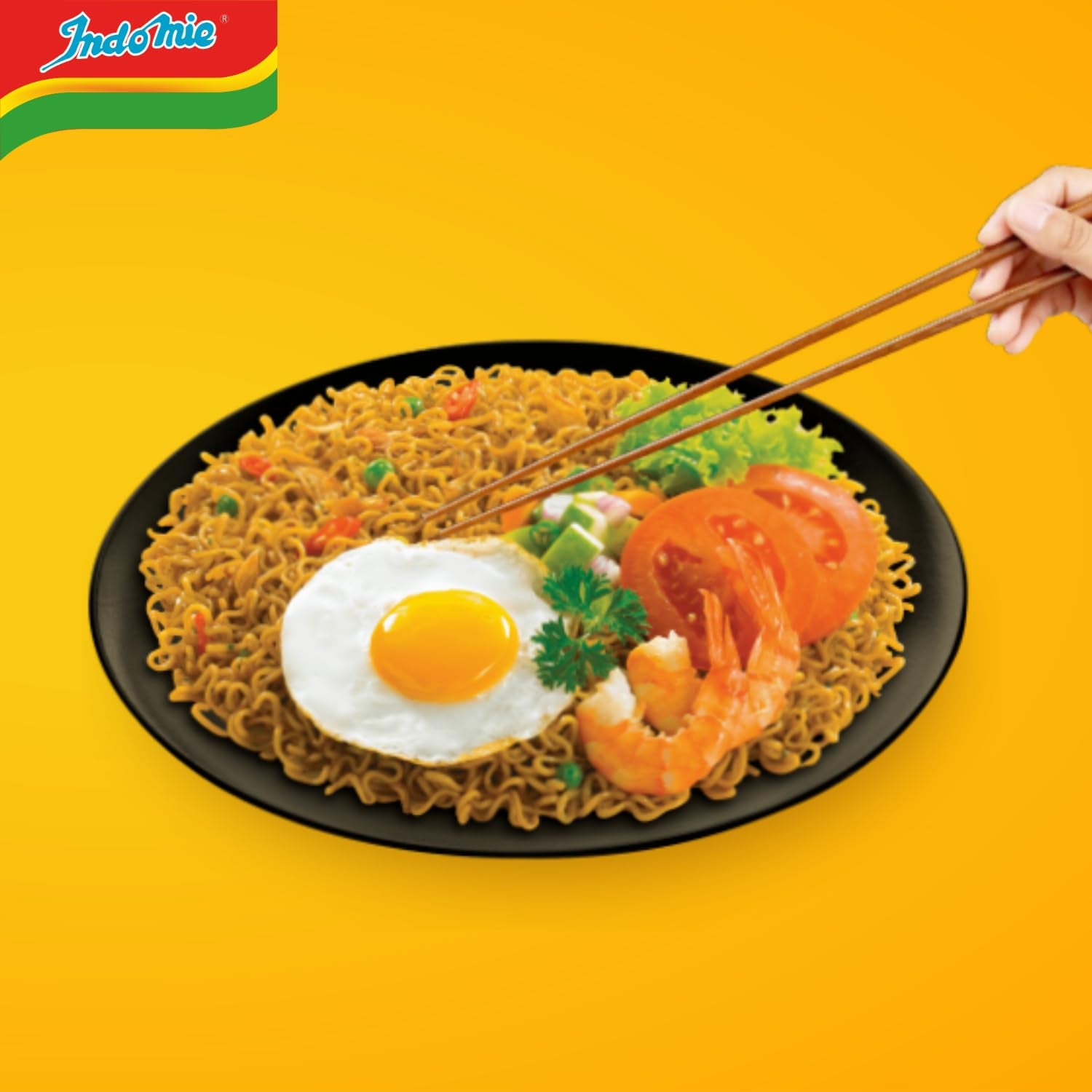INDOMIE - Makaron błyskawiczny Mi Goreng - Opakowanie zbiorcze (40 x 80g)