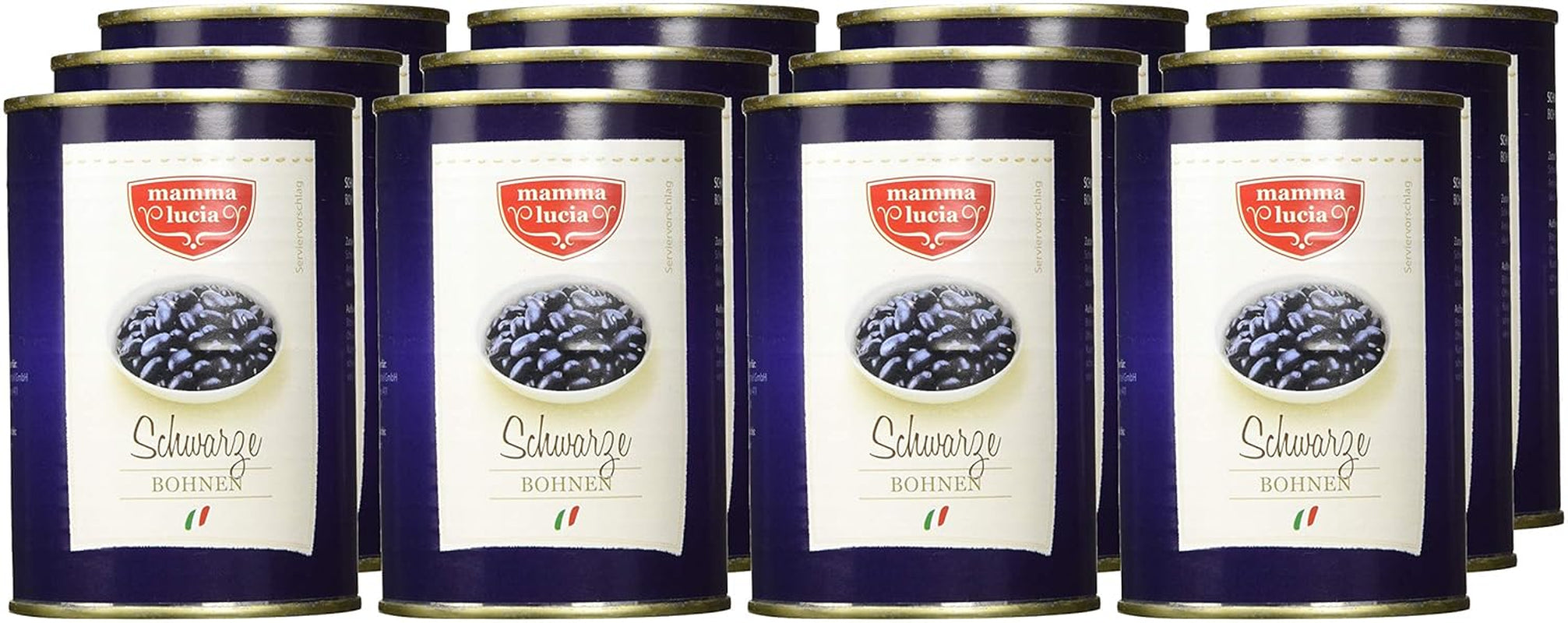 Czarna fasola, opakowanie 12 szt. (12 x 425 ml)